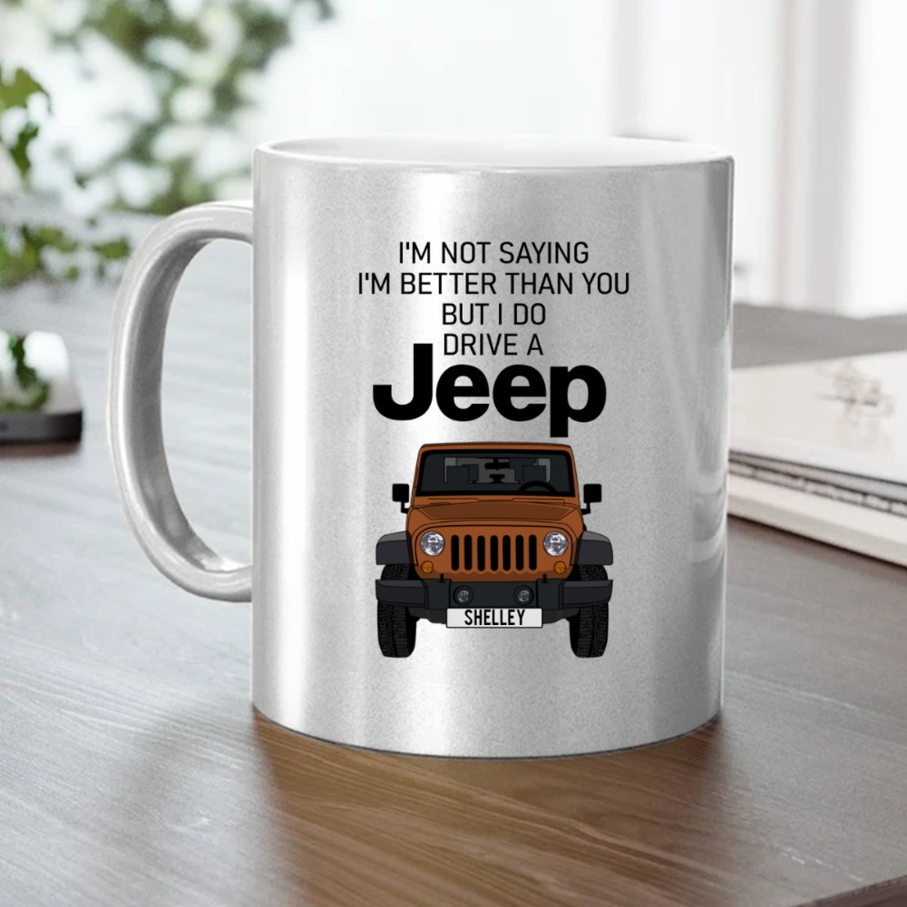 Jeep wrangler renegade rubicon compass patriot grand cherokee gladiator I'm not saying I'm better than you but I do drive a J