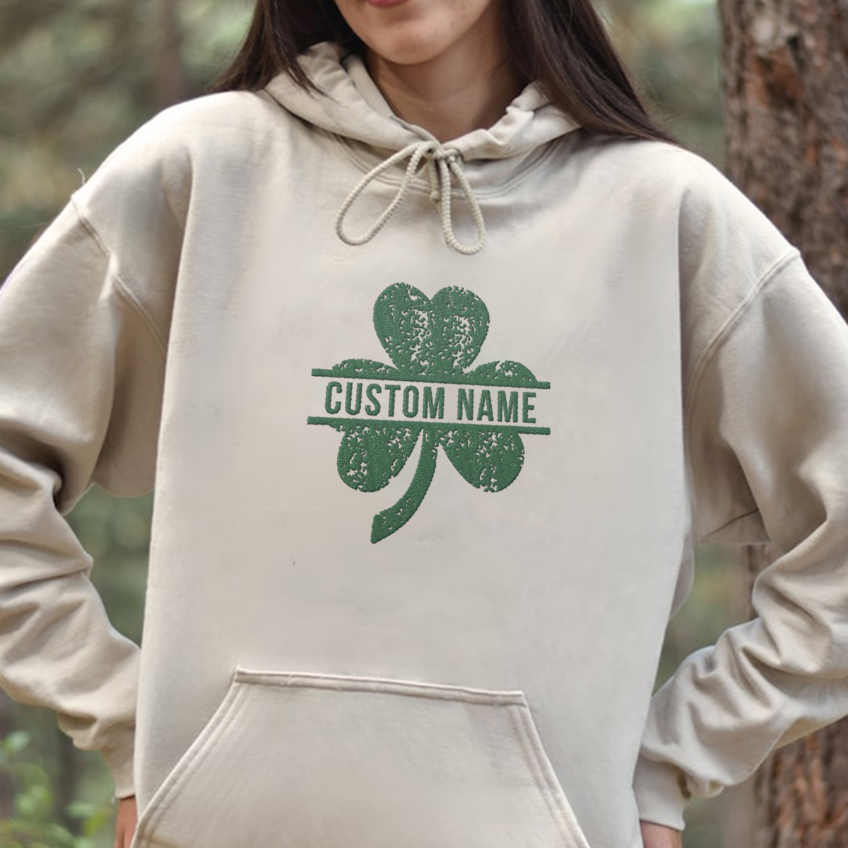 Custom St Patrick's Day Personalized Embroidered Hoodie Perfect Gift Idea Funny Custom Gift - TN - 5763590