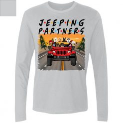 Jeep wrangler girl life jeeping partners off roading adventure buddies queen king jeepers soulmate double trouble personalized men long sleeve perfect gift idea funny custom gift- GG - 7182149