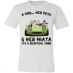 Pet dog cat a girl her pet her dog her cat her mazda miata personalized jersey short sleeve perfect gift idea funny custom gift – TGV - 65774678