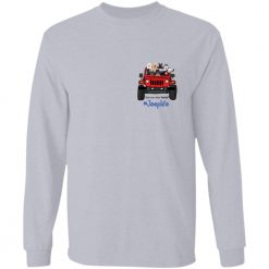 Jeep wrangler jk hashtag jeep life jeep rules get in shut up and hold on you cannot drive personalized two sided long sleeve t-shirt perfect gift idea funny custom gift - GG - 9778769