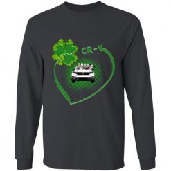 Honda CR-V Irish pet kid dog cat choosing custom driver personalized long sleeve shirt perfect gift idea - QH - 5387731