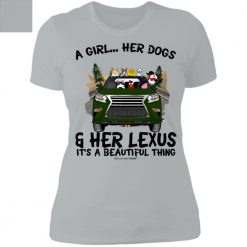 Pet dog cat a girl her pet her lexus gx 460 halloween personalized tadies' boyfriend t-shirt perfect gift idea funny custom gift – TGV - 546575777
