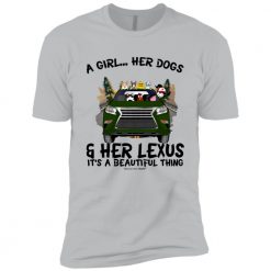 Pet dog cat a girl her pet her lexus gx 460 halloween personalized premium short sleeve t-shirt perfect gift idea funny custom gift – TGV - 546575777