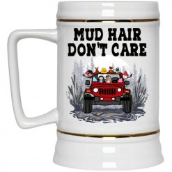 Jeep wrangler jk no road no problem pet dog cat rabbit parrot horse personalized beer stein perfect gift idea funny custom gift - GG-6699499