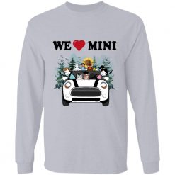 I love we love MINI personalized long sleeve shirt perfect gift idea funny custom gift - QH - 5824051
