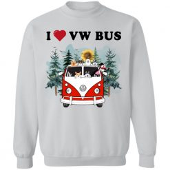 I love we love VW Bus personalized sweat shirt perfect gift idea - QH - 9500784