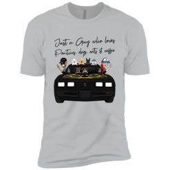 Pontiac Trans Am 1979 just a girl who loves Pontiacs and coffee personalized premium short sleeve shirt - BT