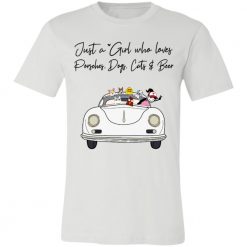 Porsche 356 just a girl who loves Porsches and coffee personalized jersey short sleeve - BT-8828521