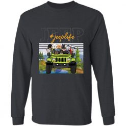 Jeep Wrangler JK dog cat chosing driver custom text personalized long sleeve shirt perfect gift idea funny custom gift - HD - 3812566