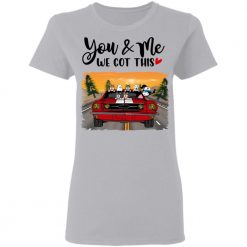 Ford mustang couple you and me we got this pet dog cat parrot rabbit personalized ladies shirt perfect gift idea funny custom gift - GG-8066169