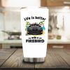 Pontiac Firebird coffee dog cat pet life is better with a Firebird 6 options driver personalized tumbler perfect gift idea funny custom gift - NH - 4672480