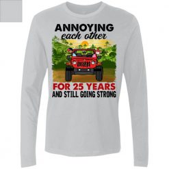 Jeep wrangler ride jeep together last forever husband and wife riding jeeping partners for life personalized men's premium ls perfect gift idea - GG - 8786759