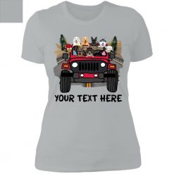 Jeep coffee wine beer kid dog cat pet alpacas your text here personalized name boyfriend T-shirt perfect gift idea funny custom gift - NH-8829215