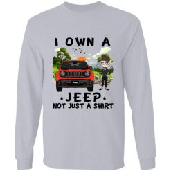 Jeep collection custom owner I own a jeep not just a long sleeve shirt personalized perfect gift idea funny custom gift - QH - 7053524