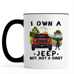 Jeep collection custom owner I own a jeep not just a accent mug personalized perfect gift idea funny custom gift - QH - 7053524