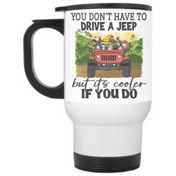 Jeep wrangler jk yj the American legend established since customize year jeep lover dog cat personalized white travel mug perfect gift idea funny custom gift - GG-9713669