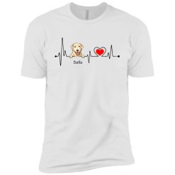 Pet Dog Cat Chicken Duck Parrot Rabbit Horse Turtle Pig Kid Heart Beat Personalized Short Sleeve Shirt Perfect Gift Funny Custom Gift - QH - 9277562