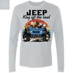 Jeep wrangler jk yj go anywhere do anything adventure lover off roading buddies dog cat duck personalized men long sleeve funny custom perfect gift idea - GG - 7596639