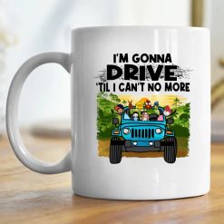 Jeep wrangler jk yj rain makes mud makes fun add text custom names mudding adventure off roading begins personalized coffee mug funny custom perfect gift idea - GG-9622759