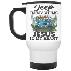 Jeep wrangler jk yj some call it adventure I call it life jeep driver wheeling jeeping mudding off roading adventure personalized white travel mug funny custom perfect gift idea - GG-9848898
