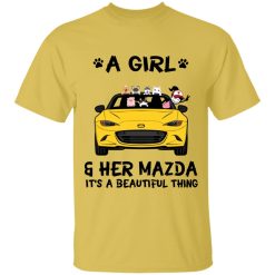 Mazda MX 5 Miata a girl and her mazda it's a beautiful thing personalized tie dye t-shirt perfect gift idea funny custom gift - HD - 8685662