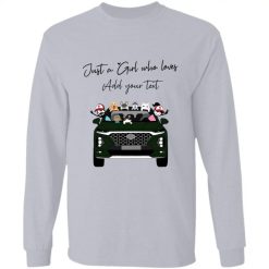 Hyundai Sante Fe just a girl who loves Santa Fe and coffee beer wine tea personalized long sleeve - BT-2088356