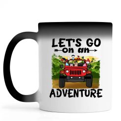 Jeep wrangler jk yj let's go on an adventure off roading jeep owner driver lover personalized Color Changing Mug funny custom perfect gift idea - GG - 2463249