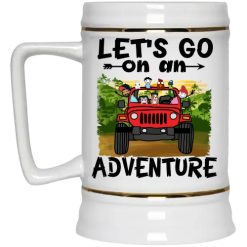 Jeep wrangler jk yj just a bronco girl living the jeep life bronco owner driver lover personalized beer stein funny custom perfect gift idea - GG - 5260029
