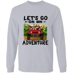 Jeep wrangler jk yj the adventures of add names custom family couple name anniversary group team personalized long sleeve shirt funny custom perfect gift idea - GG - 7467993