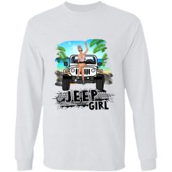 Jeep wrangler girl personalized long sleeve perfect gift idea funny custom gift - HD-8660714