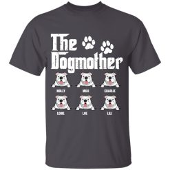 Mom dad grandma grandpa the dog father the dog mother mother's day father's day personalized tie dye t-shirt perfect gift idea funny custom gift - HD - 4421136