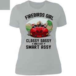 Pontiac Firebirds girl classy sassy and a bit smart assy custom text personalized boyfriend t-shirt perfect gift idea funny custom gift - HD-2051094
