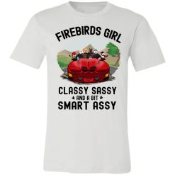 Pontiac Firebirds girl classy sassy and a bit smart assy custom text personalized jersey short sleeve t-shirt perfect gift idea funny custom gift - HD-2051094