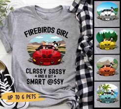 Pontiac Firebirds girl classy sassy and a bit smart assy custom text personalized t-shirt perfect gift idea funny custom gift - HD-2051094