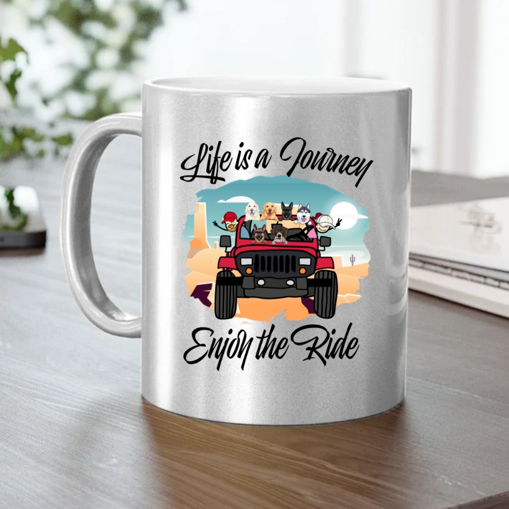 Jeep wrangler round square lights life is a journey enjoy the ride ...