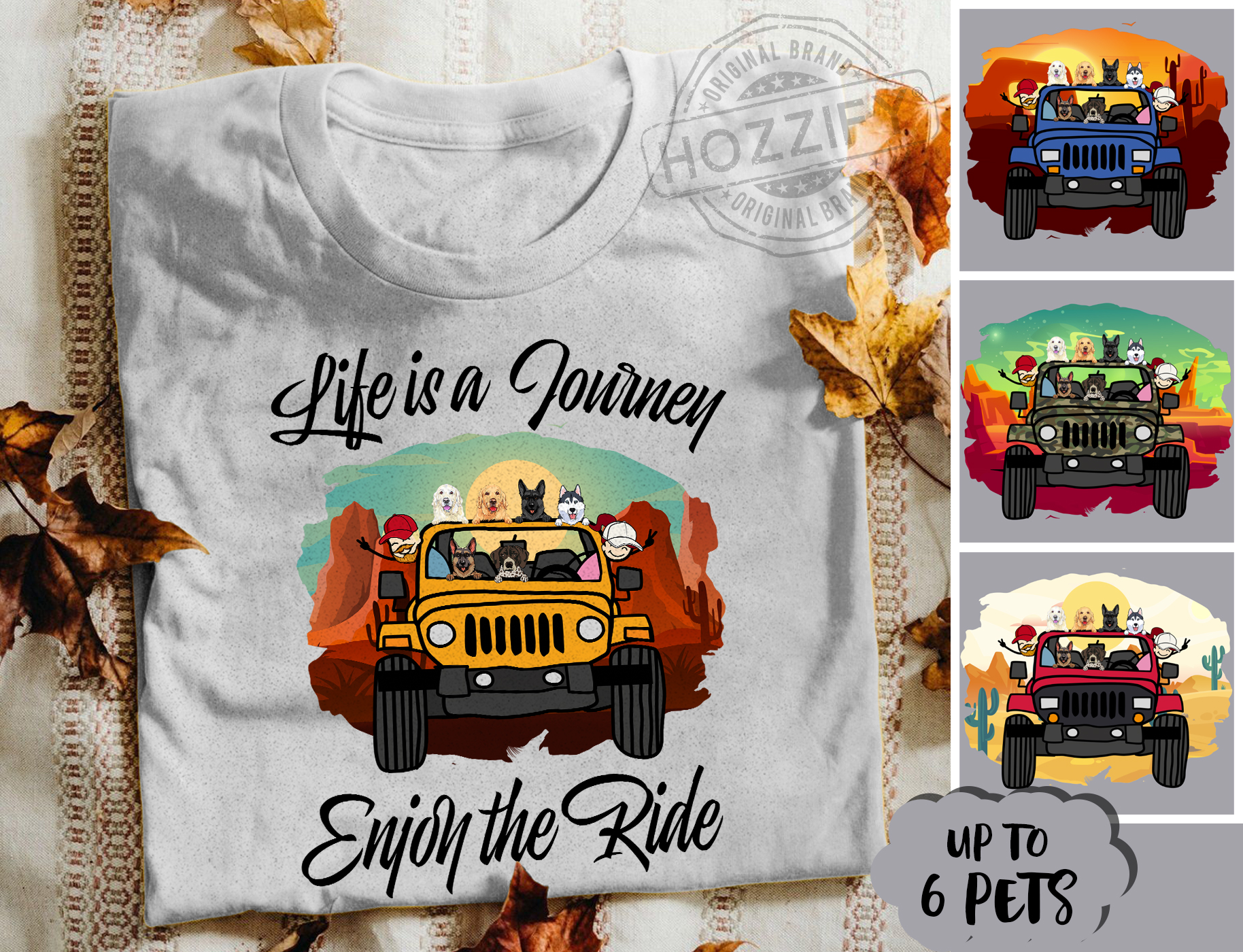 Jeep wrangler round square lights life is a journey enjoy the ride ...