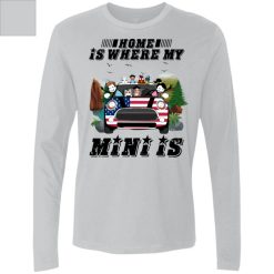 Home is where my mini cooper is personalized Men's Premium LS perfect gift idea funny custom gift - QH - 7938859