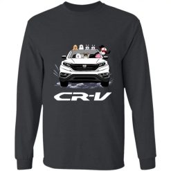 Honda CR-V coffee dog pet gift for Honda lover personalized long sleeve shirt perfect gift idea funny custom gift - NH - 2825631