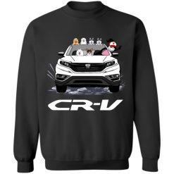 Honda CR-V coffee dog pet gift for Honda lover personalized Crewneck Pullover Sweatshirt perfect gift idea funny custom gift - NH - 2825631