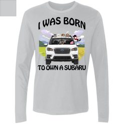 I was born to own a subaru ascent personalized Men's Premium LS perfect gift idea - QH - 3610284
