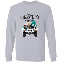 Jeep dog cat a girl and her dogs living life in peace let the adventure begin jeep gifts personalized long sleeve perfect gift idea funny custom gift - NH - 6479114