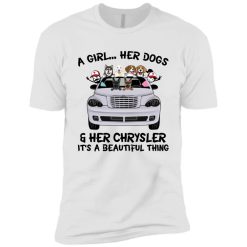 Pet dog cat a girl her pet her chrysler pt cruiser personalized premium short sleeve t-shirt perfect gift idea funny custom gift – TGV-4564536777