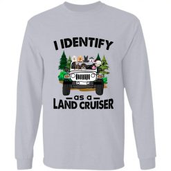 Jeep Wrangler I identify as a Jeep funny car owner new driver gifts personalized long sleeve shirt - BT - 0511898