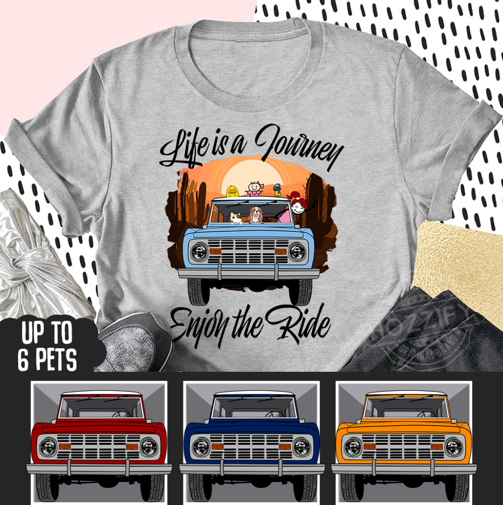 Old Ford Bronco Gen 1 Classic Vintage life is a journey enjoy the ride ...