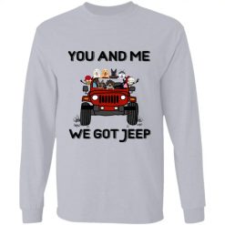 Jeep couple man driving you and me we got jeep personalized long sleeve t-shirt perfect gift idea funny custom gift – GG - 8101039