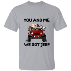 Jeep couple man driving you and me we got jeep personalized t-shirt perfect gift idea funny custom gift – GG - 8101039