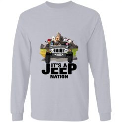 Jeep Wrangler It’s a jeep nation personalized long sleeve perfect gift idea funny custom gift - QH - 0114167
