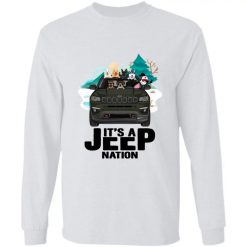 Jeep Compass It’s a jeep nation personalized Gildan LS Ultra Cotton T-Shirt perfect gift idea funny custom gift - QH - 1672482