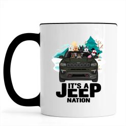 Jeep Compass It’s a jeep nation personalized Accent Mug perfect gift idea funny custom gift - QH - 1672482